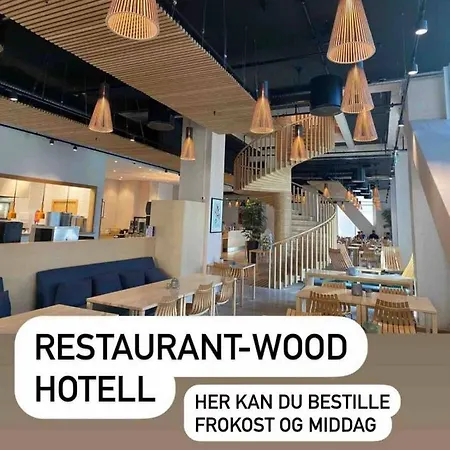 100 Kvm Suite, Activitypark, Beach, Swimmingpool Lovely View Over Mjosa Near By Hamar, Order Your Own Breakfast At Wood Apartment Brumunddal