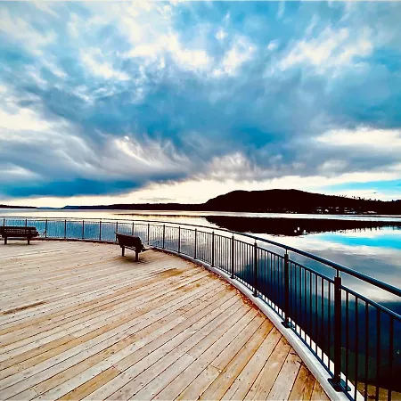 Apartment 100 Kvm Suite, Activitypark, Beach, Swimmingpool Lovely View Over Mjosa Near By Hamar, Order Your Own Breakfast At Wood *